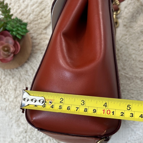 🍁NWT Coach Signature Parker Tan/Rust Backpack Rare Find! Gorgeous!! - Picture 11 of 14